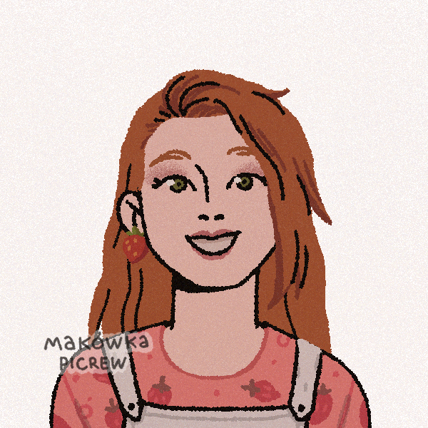 A picrew of Ariel, made with makowka character maker II, linked below